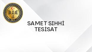 SAMET SIHHİ TESİSAT